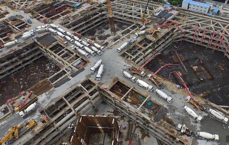 混凝土、泵車、攪拌車