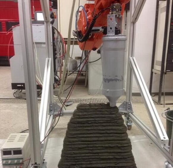 混凝土、混凝土3D打印機(jī)、可移動(dòng)混凝土3D打印機(jī)