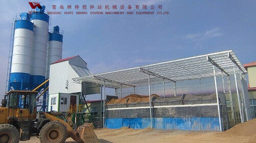 輝特攪拌站HZS75可根據(jù)客戶需要配置粉料倉集中除塵系統(tǒng) 輝特攪拌站HZS75可根據(jù)客戶需要配置粉料倉集中除塵系統(tǒng)