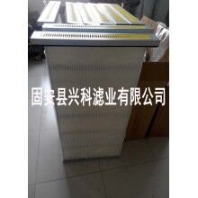 方形端蓋除塵濾芯品質(zhì)型號(hào)齊全[興科]