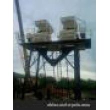 連體混凝土攪拌站2HZS50