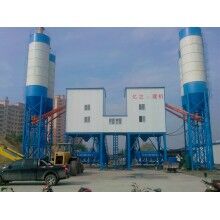 大型HZS120商混攪拌站，水泥攪拌站